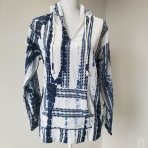 Beach By Exist Embroidered Pull Over Hoodie size M